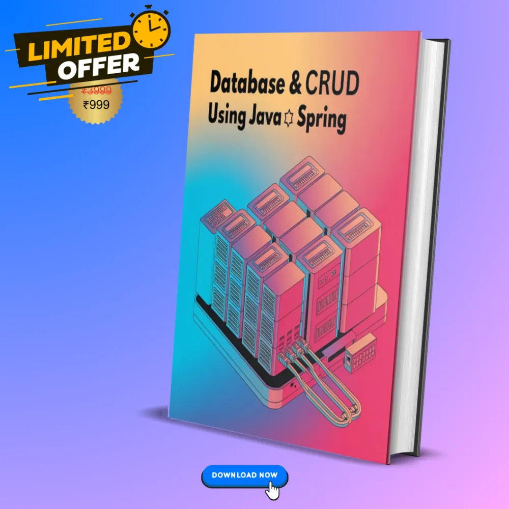 Database & CRUD using Java Spring Boot