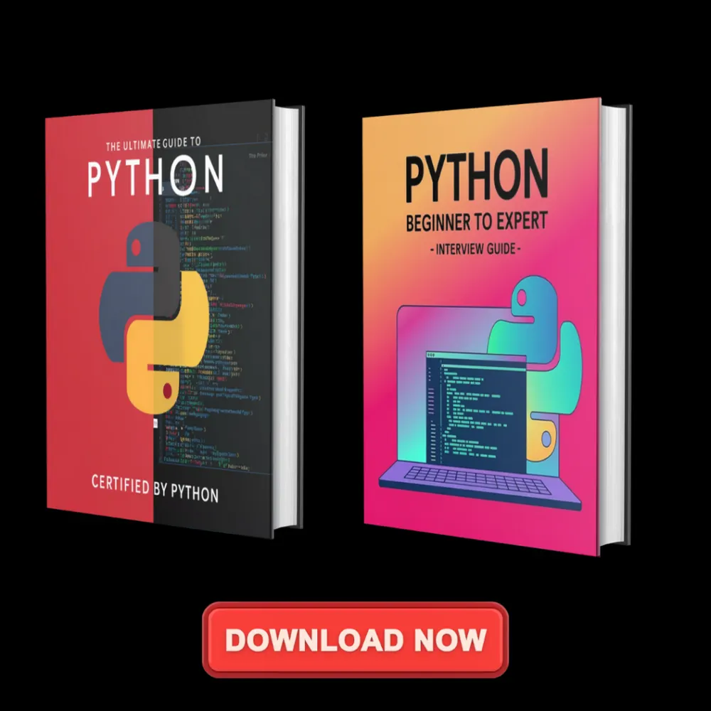 Python Ultimate Guide + Python Beginner to Expert with Interview Guide
